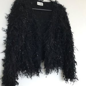 Love + Harmony faux fur coat